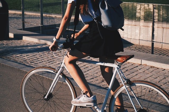 bicicleta para un cuerpo sano