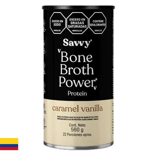 savvy bone broth caramel vanilla