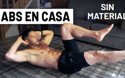 ABS en casa SIN MATERIAL para el 6 pack – 6 MIN WORKOUT