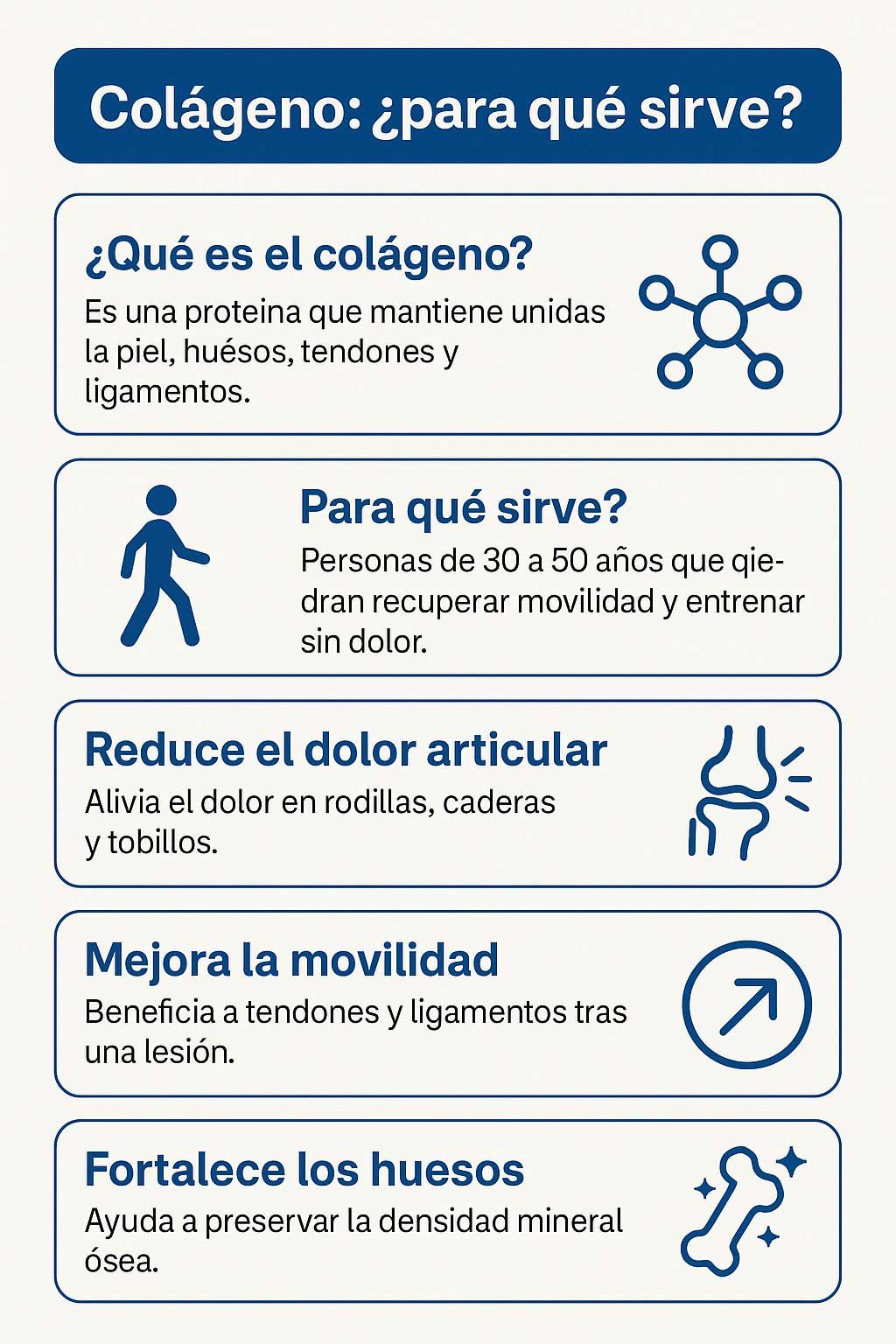 Colágeno para que sirve Colágeno para que sirve