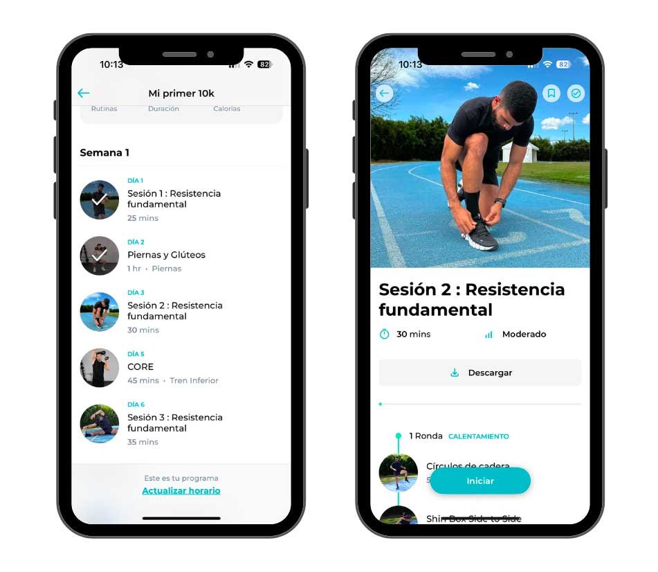 Mi primer 10k celular