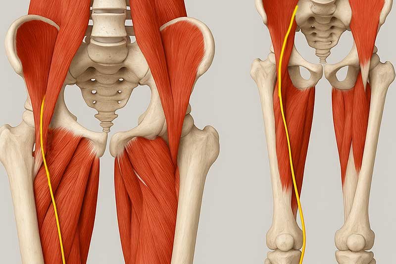 Nervio crural anatomía