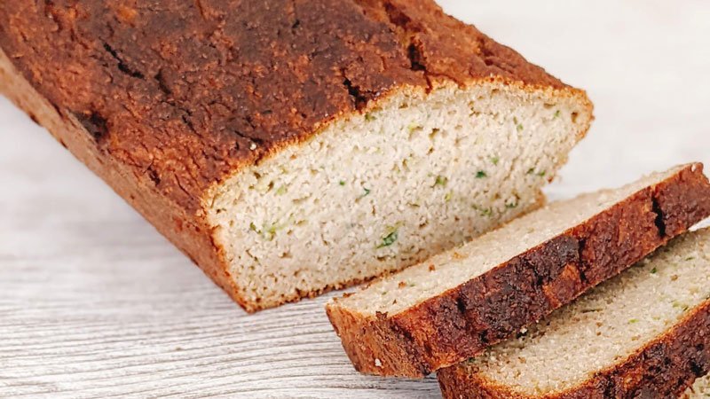 Pan de calabacin sin gluten