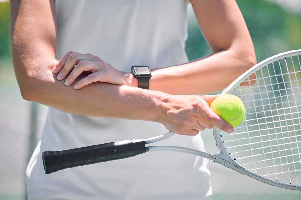 Tendinitis de codo de tenista